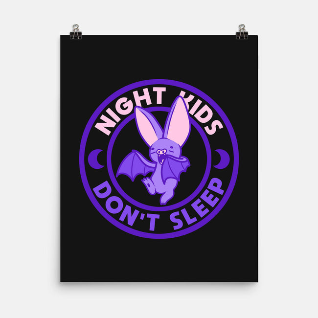 Don't Sleep-none matte poster-yumie