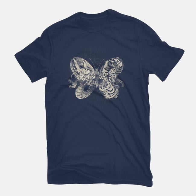 Dragon Tiger Butterfly-unisex basic tee-tobefonseca