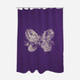 Dragon Tiger Butterfly-none polyester shower curtain-tobefonseca