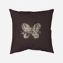 Dragon Tiger Butterfly-none removable cover throw pillow-tobefonseca