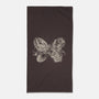 Dragon Tiger Butterfly-none beach towel-tobefonseca