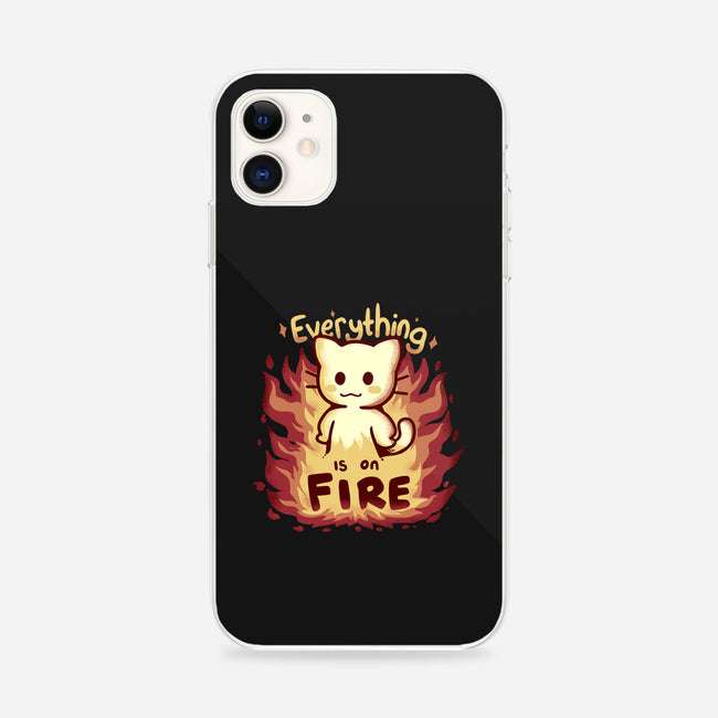 Everything Is On Fire-iphone snap phone case-TechraNova