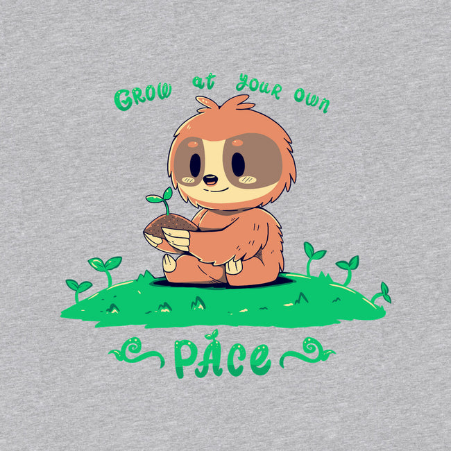 Grow At Your Own Pace-baby basic onesie-TechraNova