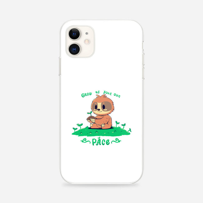 Grow At Your Own Pace-iphone snap phone case-TechraNova