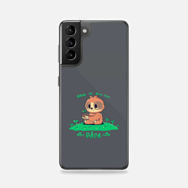 Grow At Your Own Pace-samsung snap phone case-TechraNova