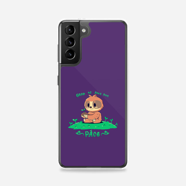 Grow At Your Own Pace-samsung snap phone case-TechraNova