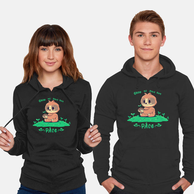 Grow At Your Own Pace-unisex pullover sweatshirt-TechraNova