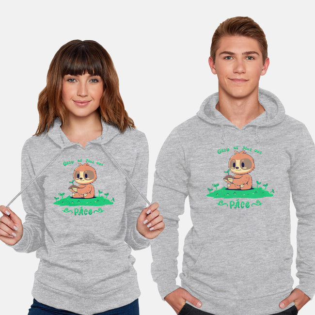 Grow At Your Own Pace-unisex pullover sweatshirt-TechraNova