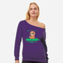 Grow At Your Own Pace-womens off shoulder sweatshirt-TechraNova