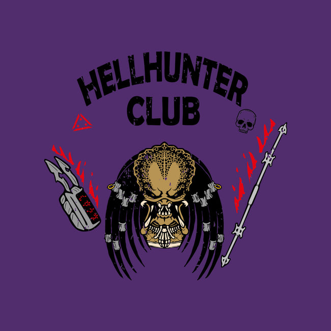 Hellhunter Club-none removable cover throw pillow-Melonseta