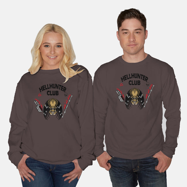 Hellhunter Club-unisex crew neck sweatshirt-Melonseta