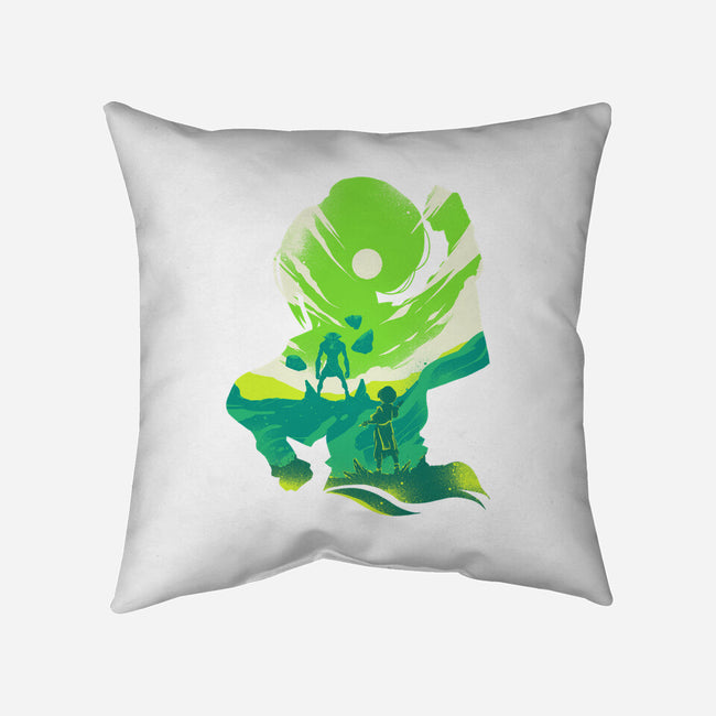 Hero’s Trial-none removable cover throw pillow-RamenBoy