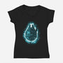 Hyperdriving-womens v-neck tee-kharmazero