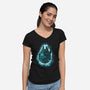 Hyperdriving-womens v-neck tee-kharmazero