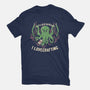 I Lovecrafting-womens fitted tee-tobefonseca