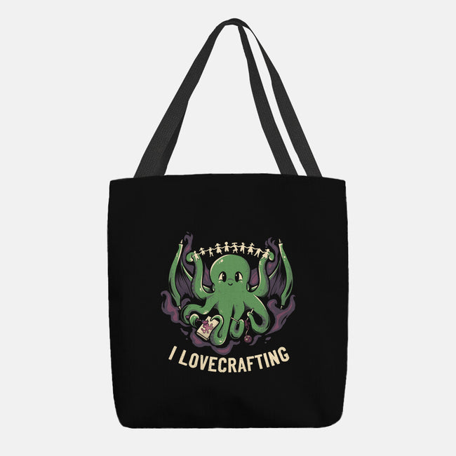 I Lovecrafting-none basic tote bag-tobefonseca