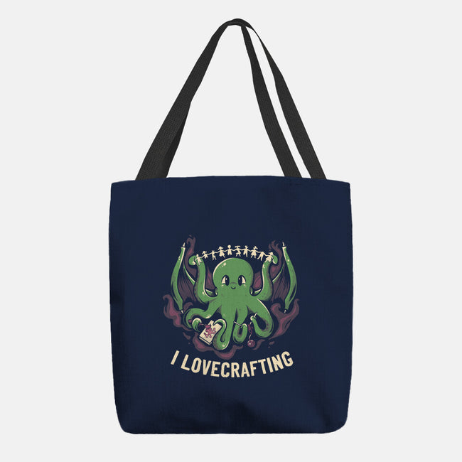I Lovecrafting-none basic tote bag-tobefonseca