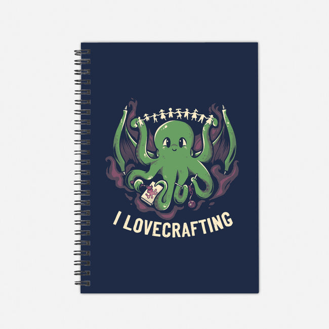I Lovecrafting-none dot grid notebook-tobefonseca