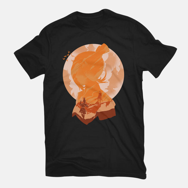 Lightning Torrent-youth basic tee-RamenBoy