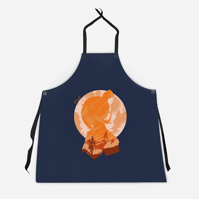 Lightning Torrent-unisex kitchen apron-RamenBoy