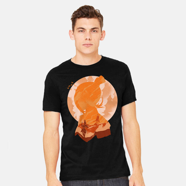 Lightning Torrent-mens heavyweight tee-RamenBoy