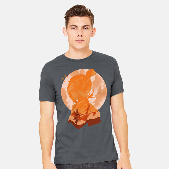 Lightning Torrent-mens heavyweight tee-RamenBoy