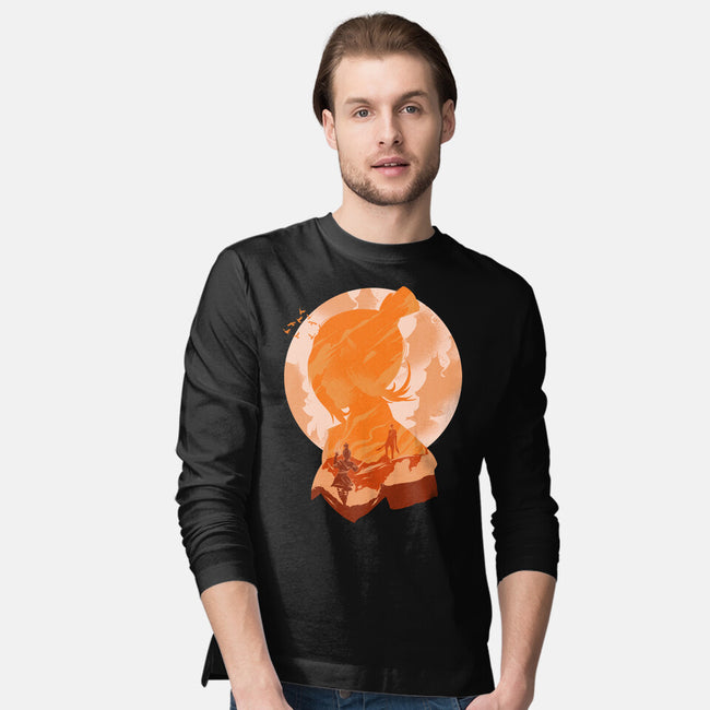 Lightning Torrent-mens long sleeved tee-RamenBoy