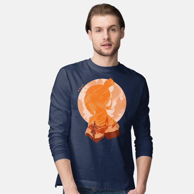 Lightning Torrent-mens long sleeved tee-RamenBoy