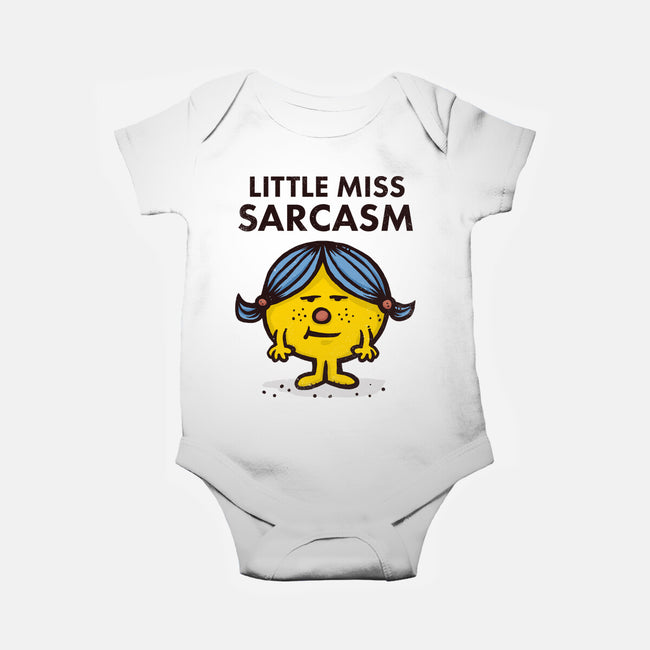 Little Miss Sarcasm-baby basic onesie-kg07