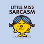 Little Miss Sarcasm-womens fitted tee-kg07