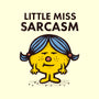 Little Miss Sarcasm-none adjustable tote bag-kg07
