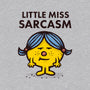 Little Miss Sarcasm-baby basic tee-kg07