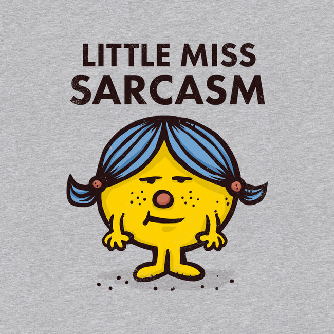 Little Miss Sarcasm-womens v-neck tee-kg07
