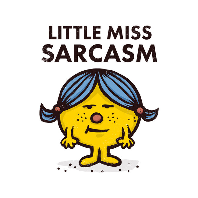 Little Miss Sarcasm-youth basic tee-kg07