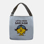 Little Miss Sarcasm-none adjustable tote bag-kg07