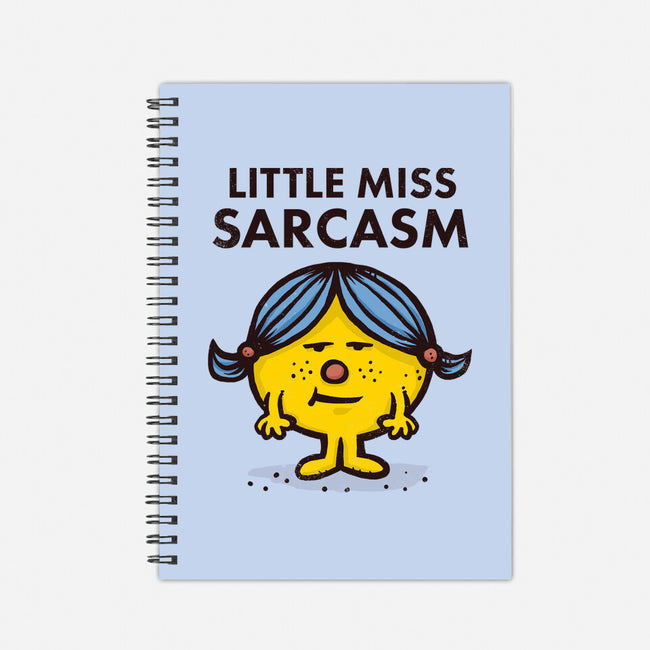 Little Miss Sarcasm-none dot grid notebook-kg07