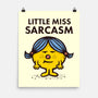 Little Miss Sarcasm-none matte poster-kg07