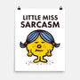 Little Miss Sarcasm-none matte poster-kg07