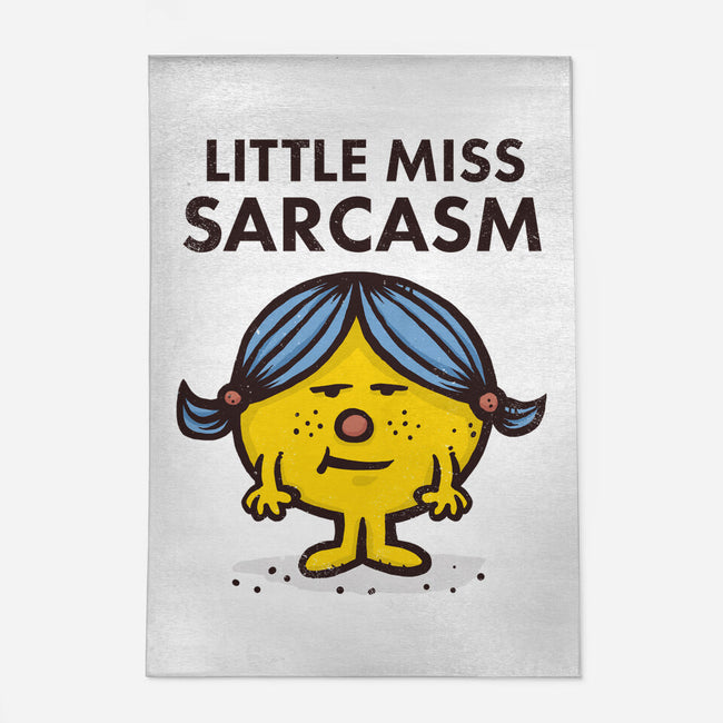 Little Miss Sarcasm-none indoor rug-kg07