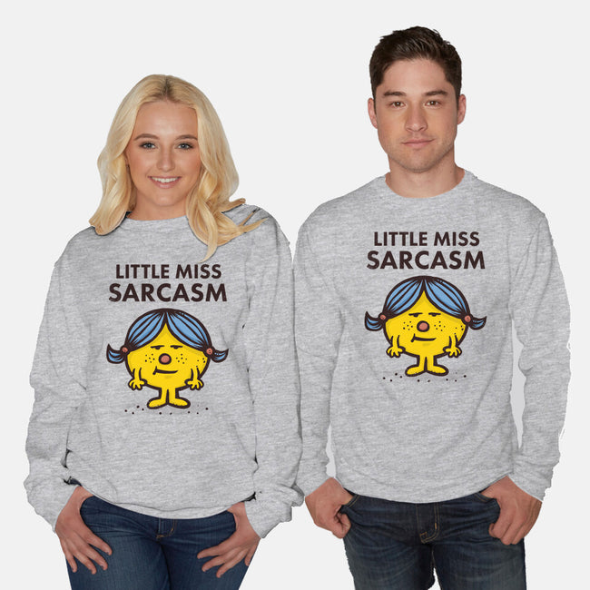 Little Miss Sarcasm-unisex crew neck sweatshirt-kg07