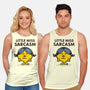 Little Miss Sarcasm-unisex basic tank-kg07