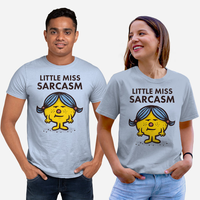 Little Miss Sarcasm-unisex basic tee-kg07