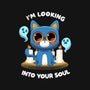 Looking Into Your Soul-none zippered laptop sleeve-FunkVampire