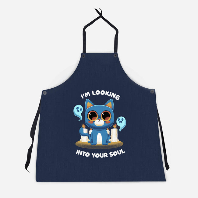 Looking Into Your Soul-unisex kitchen apron-FunkVampire