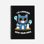 Looking Into Your Soul-none dot grid notebook-FunkVampire