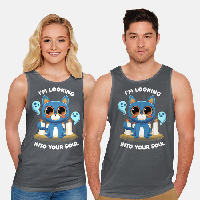 Looking Into Your Soul-unisex basic tank-FunkVampire