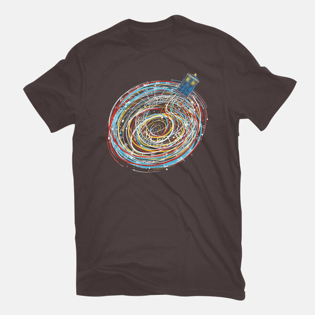 Lost Between Time And Space-womens basic tee-kharmazero
