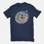 Lost Between Time And Space-mens basic tee-kharmazero
