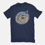 Lost Between Time And Space-womens basic tee-kharmazero