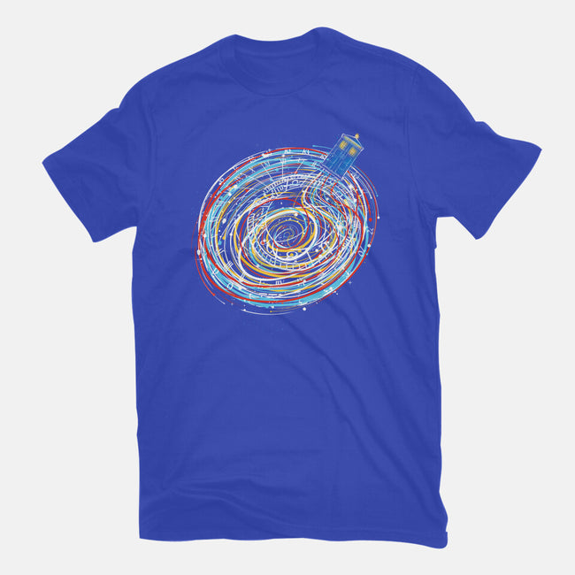 Lost Between Time And Space-womens fitted tee-kharmazero